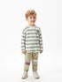 LC Waikiki Crew Neck Long Sleeve Striped Baby Boy T-shirt
